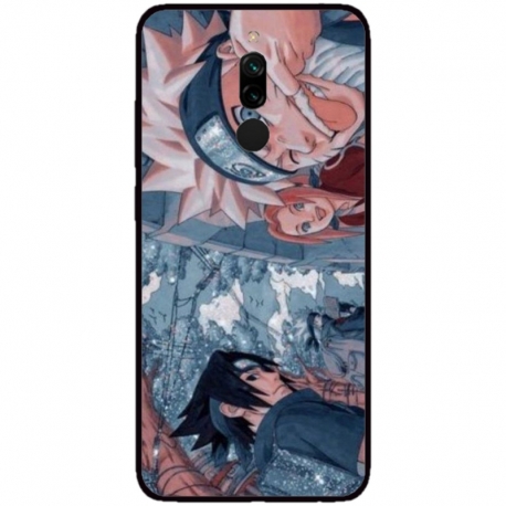Husa personalizata tip carcasa HQPrint pentru Xiaomi Redmi Note 8 Pro, model Naruto 2, multicolor, S1D1M0133