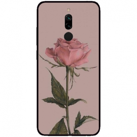 Husa personalizata tip carcasa HQPrint pentru Xiaomi Redmi Note 8 Pro, model Flowers 8, multicolor, S1D1M0141