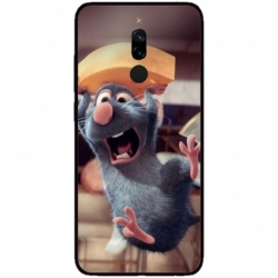Husa personalizata tip carcasa HQPrint pentru Xiaomi Redmi 8, model Ratatouille, multicolor, S1D1M0151