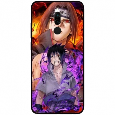 Husa personalizata tip carcasa HQPrint pentru Xiaomi Redmi 8, model Naruto 3, multicolor, S1D1M0162