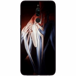 Husa personalizata tip carcasa HQPrint pentru Xiaomi Redmi Note 8 Pro, model Spiderman 4, multicolor, S1D1M0170