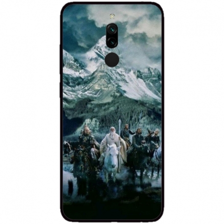 Husa personalizata tip carcasa HQPrint pentru Xiaomi Redmi 8, model Lord of the Rings 1, multicolor, S1D1M0189
