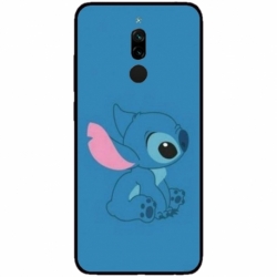 Husa personalizata tip carcasa HQPrint pentru Xiaomi Redmi Note 8 Pro, model Blue Stich, multicolor, S1D1M0192