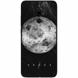 Husa personalizata tip carcasa HQPrint pentru Xiaomi Redmi 8, model Moon, multicolor, S1D1M0212