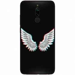 Husa personalizata tip carcasa HQPrint pentru Xiaomi Redmi Note 8 Pro, model Angel, multicolor, S1D1M0219
