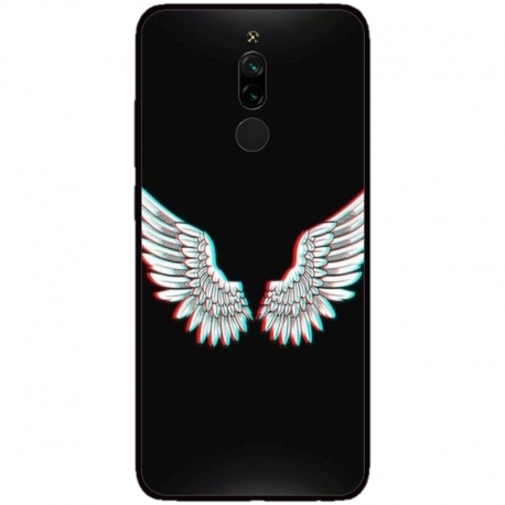 Husa personalizata tip carcasa HQPrint pentru Xiaomi Redmi 8, model Angel, multicolor, S1D1M0219