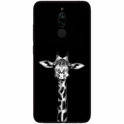 Husa personalizata tip carcasa HQPrint pentru Xiaomi Redmi Note 8 Pro, model Giraffe 3, multicolor, S1D1M0222
