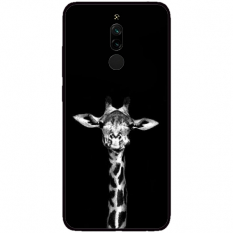 Husa personalizata tip carcasa HQPrint pentru Xiaomi Redmi Note 8 Pro, model Giraffe 3, multicolor, S1D1M0222