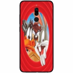 Husa personalizata tip carcasa HQPrint pentru Xiaomi Redmi 8, model Looney Tunes 2, multicolor, S1D1M0227