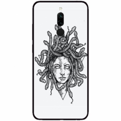 Husa personalizata tip carcasa HQPrint pentru Xiaomi Redmi 8, model Medusa 2, multicolor, S1D1M0230