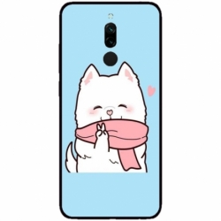 Husa personalizata tip carcasa HQPrint pentru Xiaomi Redmi 8, model Cute Puppy, multicolor, S1D1M0232