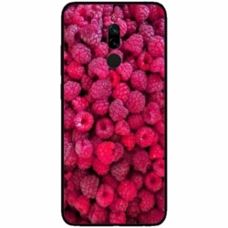 Husa personalizata tip carcasa HQPrint pentru Xiaomi Redmi 8, model Zmeura, multicolor, S1D1M0234