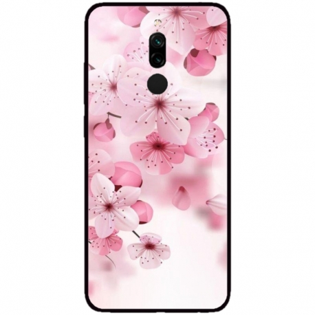 Husa personalizata tip carcasa HQPrint pentru Xiaomi Redmi Note 8 Pro, model Flowers 17, multicolor, S1D1M0241