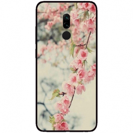 Husa personalizata tip carcasa HQPrint pentru Xiaomi Redmi 8, model Flowers 18, multicolor, S1D1M0245