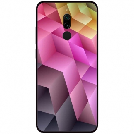 Husa personalizata tip carcasa HQPrint pentru Xiaomi Redmi Note 8 Pro, model Colorful 1, multicolor, S1D1M0273