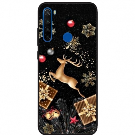 Husa personalizata tip carcasa HQPrint pentru Xiaomi Redmi Note 8, model Reindeer 2, multicolor, S1D1M0052