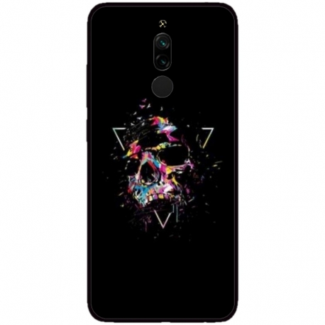 Husa personalizata tip carcasa HQPrint pentru Xiaomi Redmi 8, model Colorful 5, multicolor, S1D1M0302