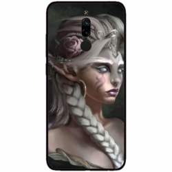 Husa personalizata tip carcasa HQPrint pentru Xiaomi Redmi 8, model Alien Queen, multicolor, S1D1M0308