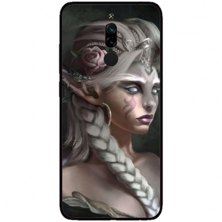 Husa personalizata tip carcasa HQPrint pentru Xiaomi Redmi Note 8 Pro, model Alien Queen, multicolor, S1D1M0308