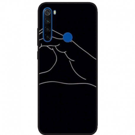 Husa personalizata tip carcasa HQPrint pentru Xiaomi Redmi Note 8, model Foreverand Always 2, multicolor, S1D1M0095