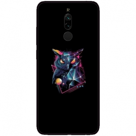 Husa personalizata tip carcasa HQPrint pentru Xiaomi Redmi Note 8 Pro, model Colorful 9, multicolor, S1D1M0333