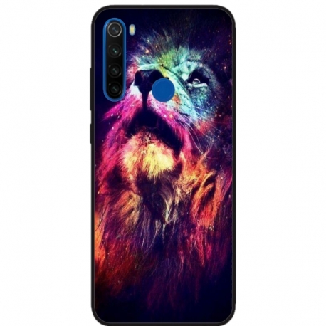 Husa personalizata tip carcasa HQPrint pentru Xiaomi Redmi Note 8T, model Celestial Lion, multicolor, S1D1M0002