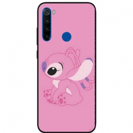 Husa personalizata tip carcasa HQPrint pentru Xiaomi Redmi Note 8T, model Pink Stitch, multicolor, S1D1M0005