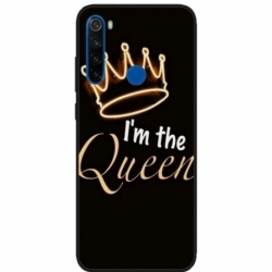 Husa personalizata tip carcasa HQPrint pentru Xiaomi Redmi Note 8, model Im the Queen, multicolor, S1D1M0101