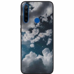 Husa personalizata tip carcasa HQPrint pentru Xiaomi Redmi Note 8T, model Blue Sky, multicolor, S1D1M0023