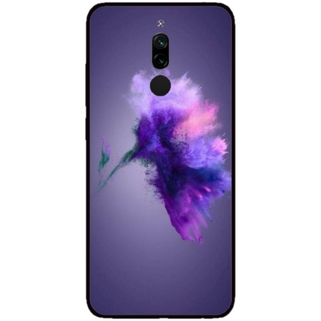 Husa personalizata tip carcasa HQPrint pentru Xiaomi Redmi Note 8 Pro, model Flowers 19, multicolor, S1D1M0340