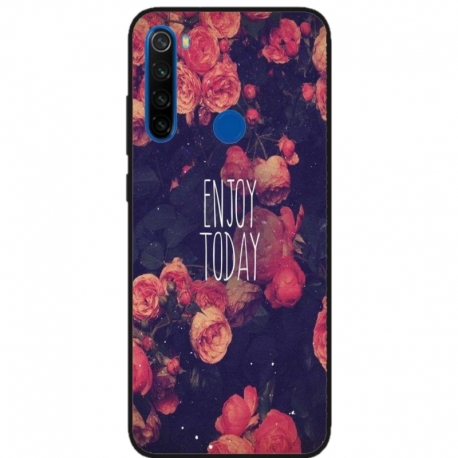 Husa personalizata tip carcasa HQPrint pentru Xiaomi Redmi Note 8T, model Enjoy Today, multicolor, S1D1M0037