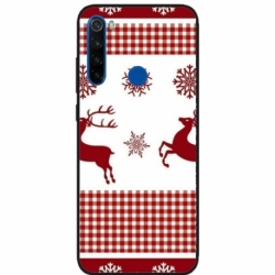 Husa personalizata tip carcasa HQPrint pentru Xiaomi Redmi Note 8T, model Reindeer 1, multicolor, S1D1M0051