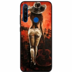Husa personalizata tip carcasa HQPrint pentru Xiaomi Redmi Note 8, model Sexy Lady, multicolor, S1D1M0113