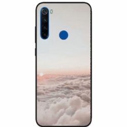 Husa personalizata tip carcasa HQPrint pentru Xiaomi Redmi Note 8T, model Sky, multicolor, S1D1M0061
