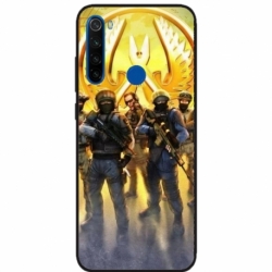 Husa personalizata tip carcasa HQPrint pentru Xiaomi Redmi Note 8T, model Counter Strike, multicolor, S1D1M0062