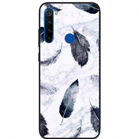 Husa personalizata tip carcasa HQPrint pentru Xiaomi Redmi Note 8T, model Leaf Design 2, multicolor, S1D1M0071