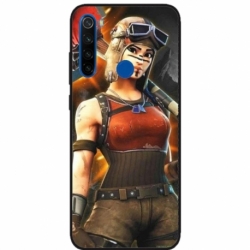 Husa personalizata tip carcasa HQPrint pentru Xiaomi Redmi Note 8T, model Fortnite 1, multicolor, S1D1M0073