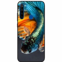 Husa personalizata tip carcasa HQPrint pentru Xiaomi Redmi Note 8T, model Pesti 1, multicolor, S1D1M0074
