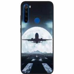 Husa personalizata tip carcasa HQPrint pentru Xiaomi Redmi Note 8T, model Moon Landing, multicolor, S1D1M0077