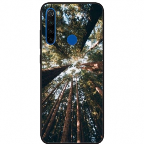 Husa personalizata tip carcasa HQPrint pentru Xiaomi Redmi Note 8T, model Tree perspective, multicolor, S1D1M0079