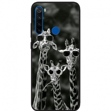 Husa personalizata tip carcasa HQPrint pentru Xiaomi Redmi Note 8T, model Zebra 1, multicolor, S1D1M0086
