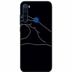 Husa personalizata tip carcasa HQPrint pentru Xiaomi Redmi Note 8T, model Foreverand Always 2, multicolor, S1D1M0095