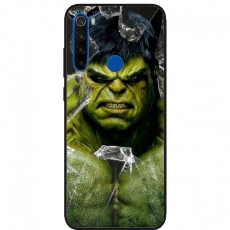 Husa personalizata tip carcasa HQPrint pentru Xiaomi Redmi Note 8T, model Hulk 2, multicolor, S1D1M0100