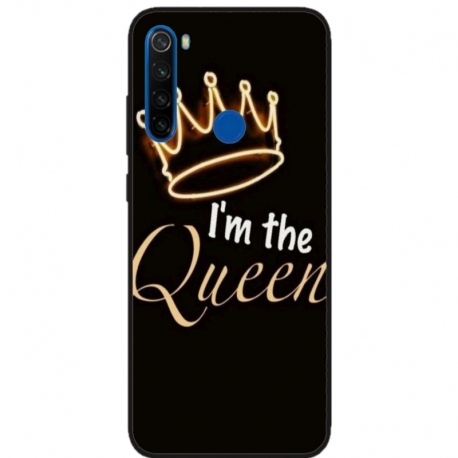 Husa personalizata tip carcasa HQPrint pentru Xiaomi Redmi Note 8T, model Im the Queen, multicolor, S1D1M0101