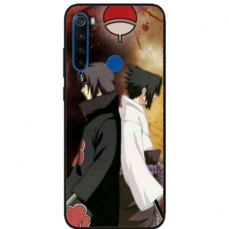 Husa personalizata tip carcasa HQPrint pentru Xiaomi Redmi Note 8T, model Itachi 1, multicolor, S1D1M0103