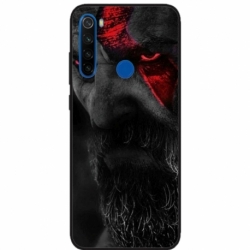 Husa personalizata tip carcasa HQPrint pentru Xiaomi Redmi Note 8T, model God of War 3, multicolor, S1D1M0111