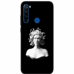 Husa personalizata tip carcasa HQPrint pentru Xiaomi Redmi Note 8T, model Medusa 1, multicolor, S1D1M0121