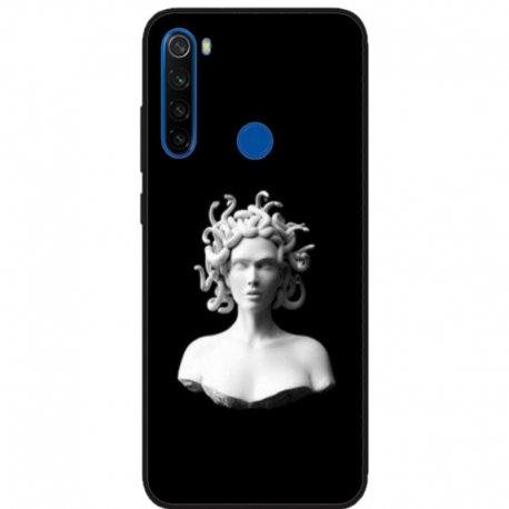 Husa personalizata tip carcasa HQPrint pentru Xiaomi Redmi Note 8T, model Medusa 1, multicolor, S1D1M0121