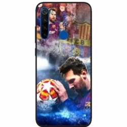 Husa personalizata tip carcasa HQPrint pentru Xiaomi Redmi Note 8T, model Messi 1, multicolor, S1D1M0122