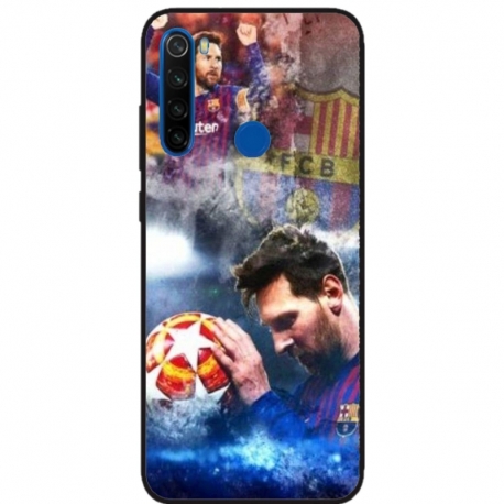 Husa personalizata tip carcasa HQPrint pentru Xiaomi Redmi Note 8T, model Messi 1, multicolor, S1D1M0122